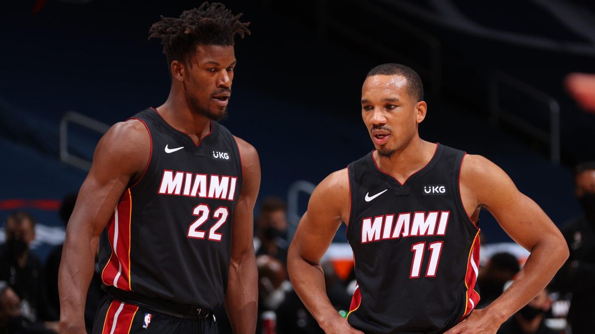Jimmy Butler et Avery Bradley (Miami Heat) / NBA