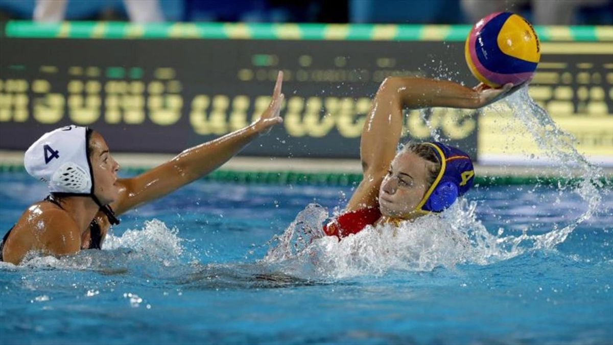 Waterpolo femenino España gana a Grecia y se coloca líder de la Liga
