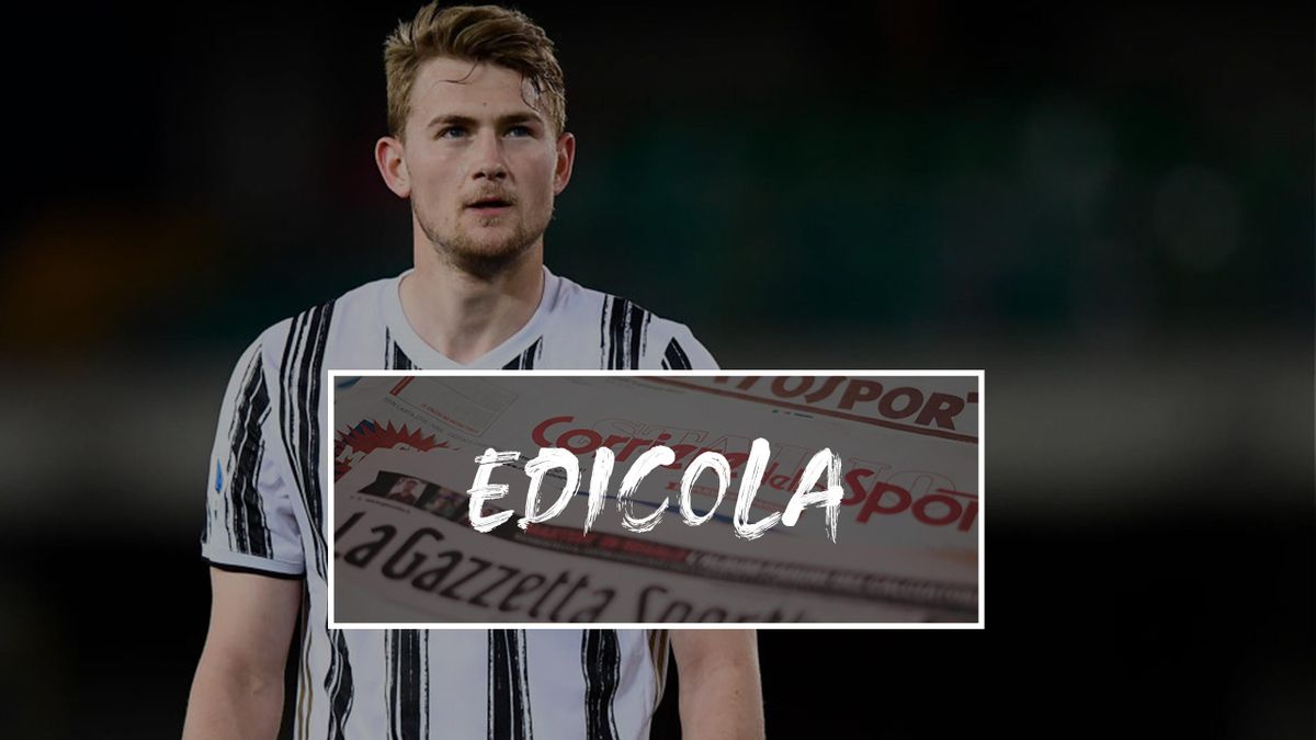 Edicola - De Ligt - Juventus
