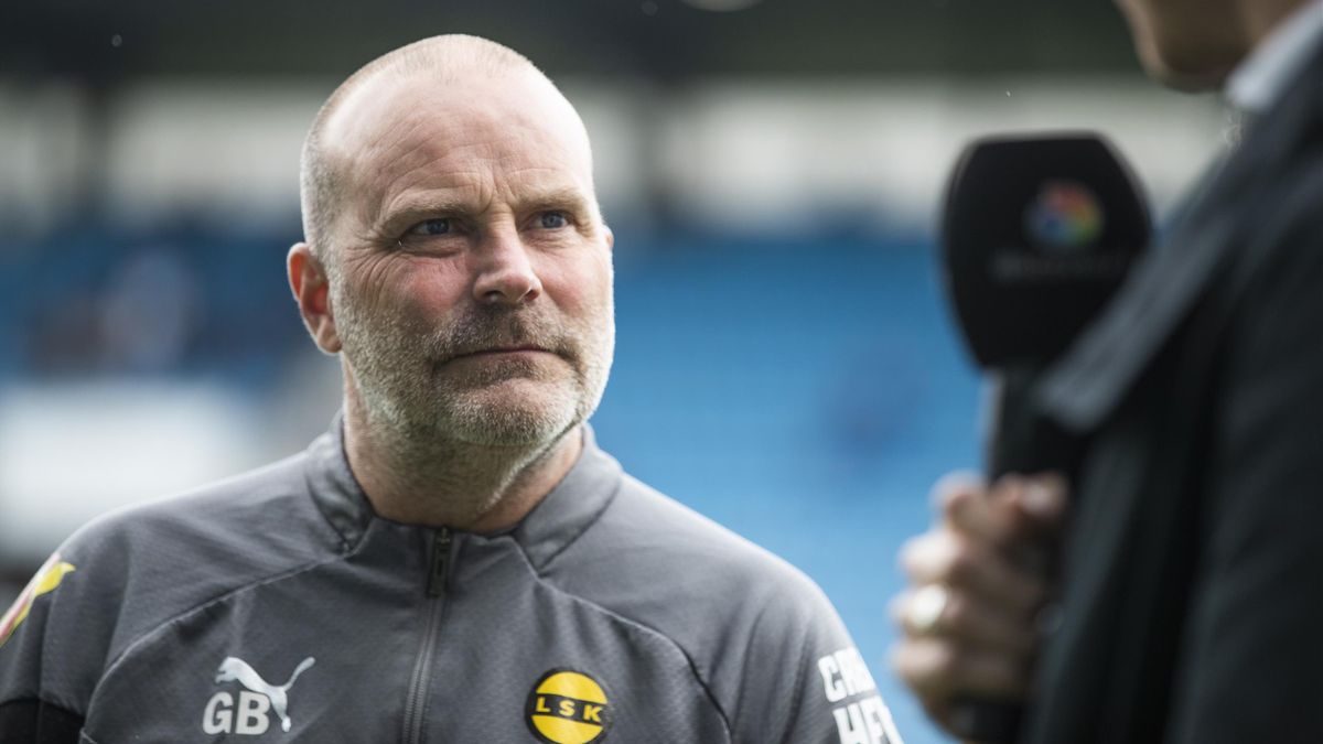 Lillestrøm-trener Geir Bakke.