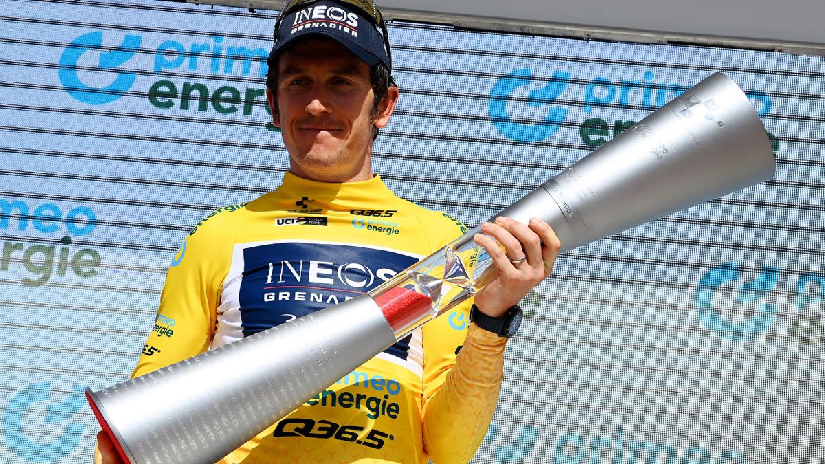 Geraint Thomas bewijst met overwinning in de Ronde van Zwitserland dat het met de vorm wel goed zit.