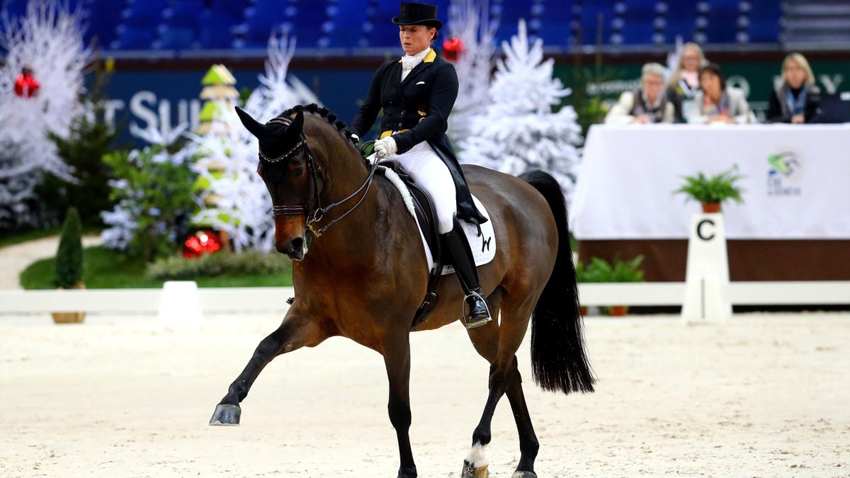 Weltcupfinale in Paris: Isabell Werth mit Weihegold nur auf Platz zwei - Eurosport