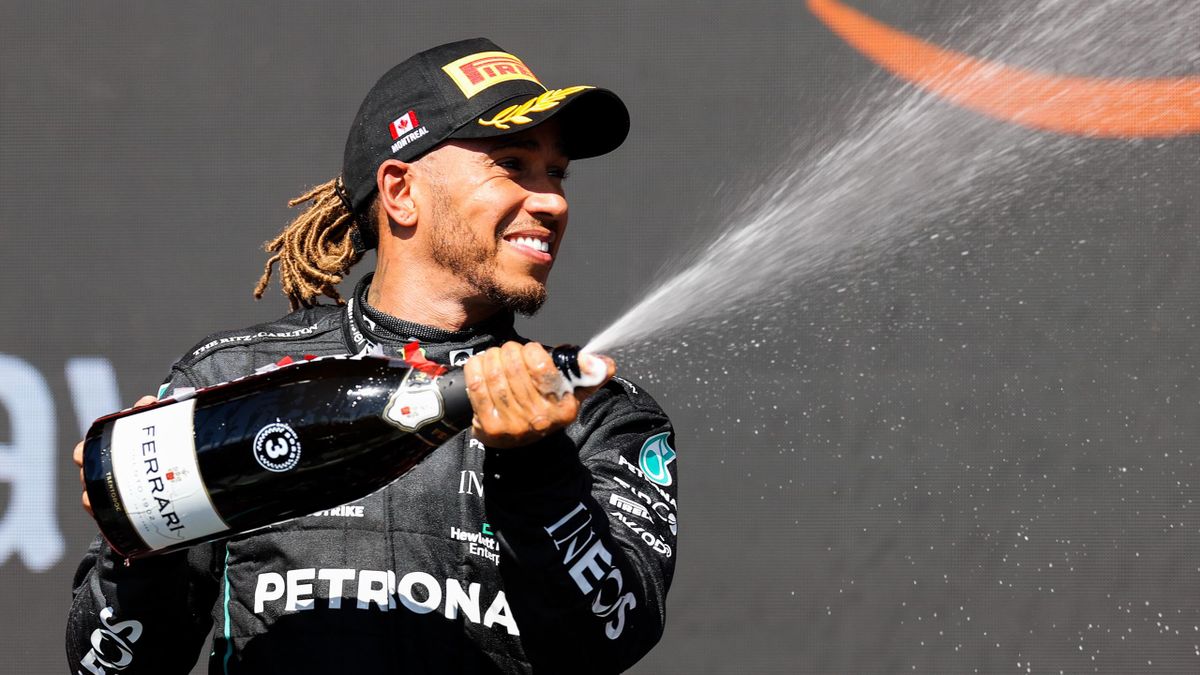 Lewis Hamilton feierte in Montreal den zweiten Podestplatz der Saison