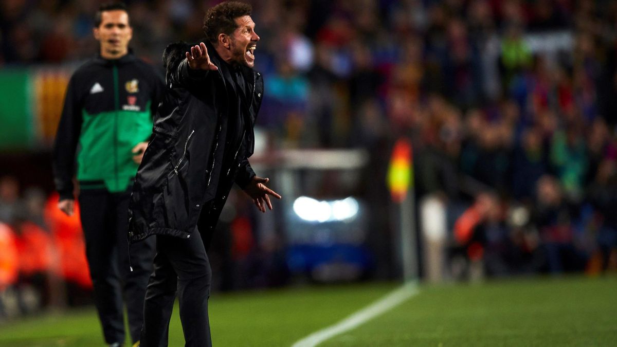 Barcelona insulted referee, says Diego Simeone - Eurosport