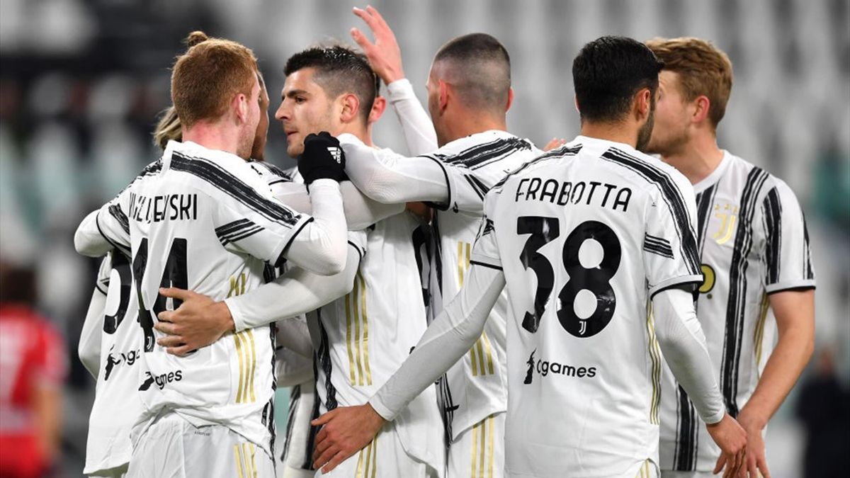 Morata - Juventus-SPAL - Coppa Italia 2020/2021 - Getty Images
