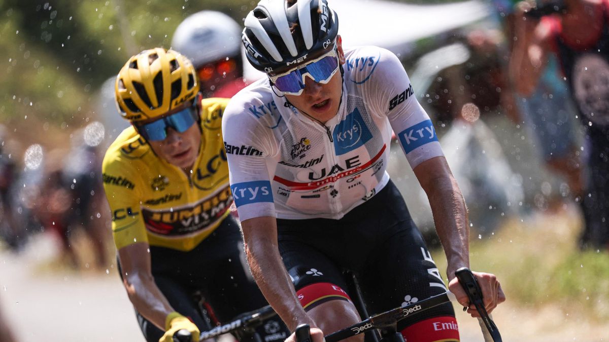 Jonas Vingegaard ne lâche pas Tadej Pogacar d'une semelle - 18e étape du Tour de France 2022