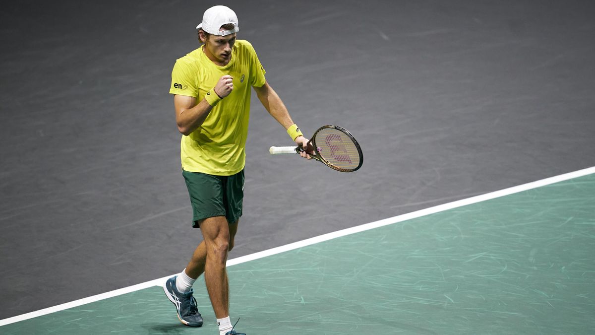 Alex de Minaur et l'Australie qualifiés en demi-finales de la Coupe Davis.