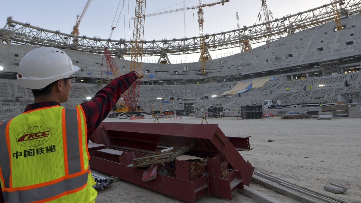Die Vorbereitungen für die Fußball-WM 2022 in Katar laufen in vollem Gange