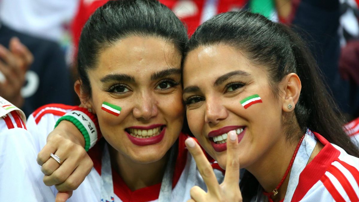 Иранские болельщицы