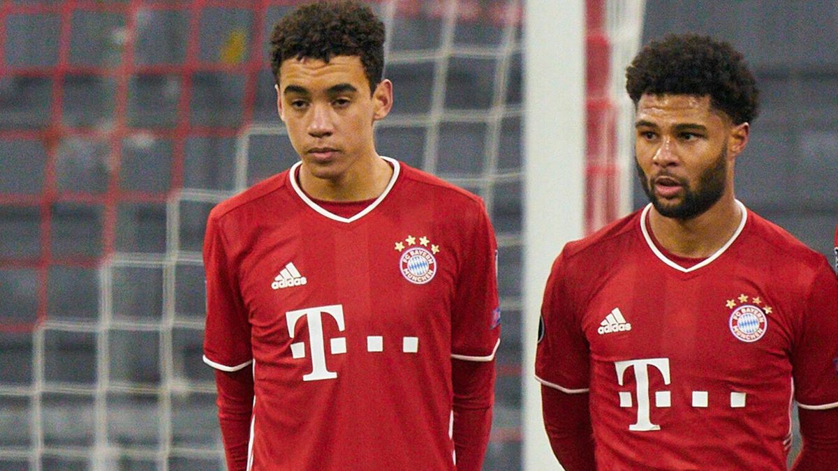 FC Bayern: Musiala und Gnabry (r.)