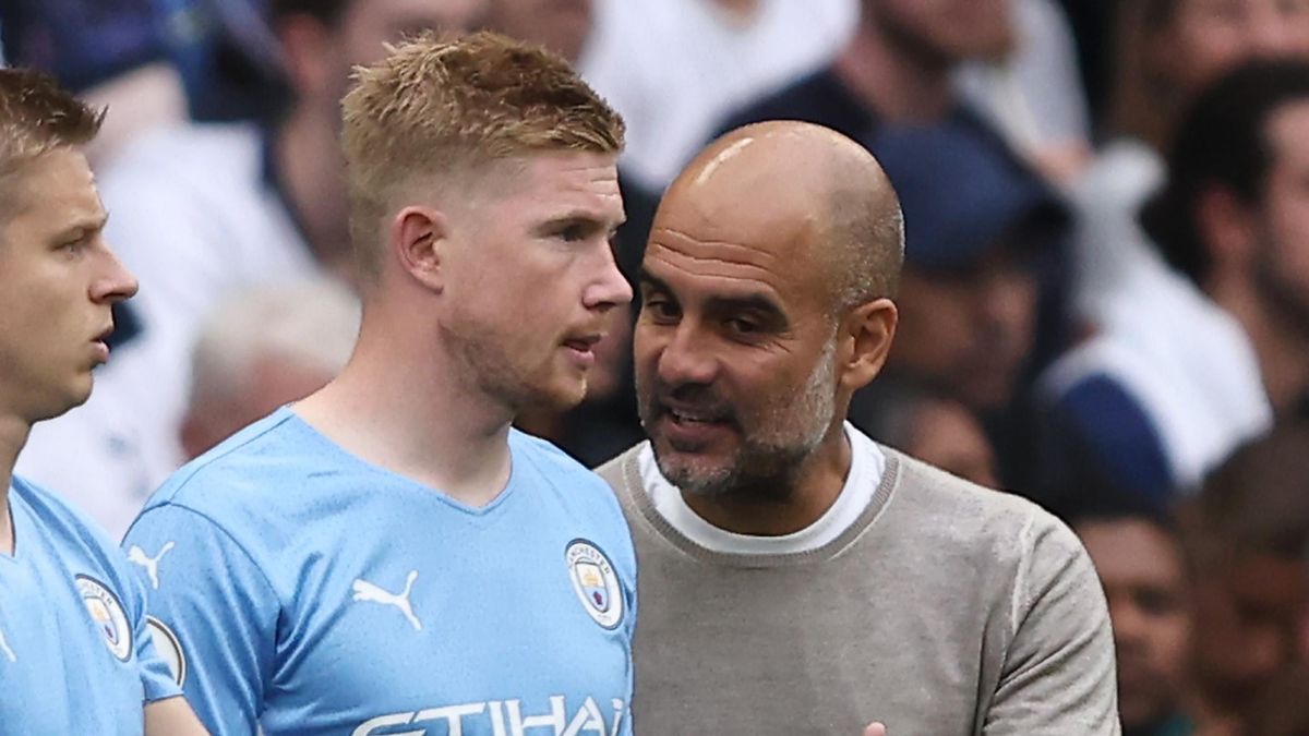 Pep Guardiola gives backing to Kevin De Bruyne ahead of Manchester City&#39;s  Champions League clash with Club Brugge - Eurosport