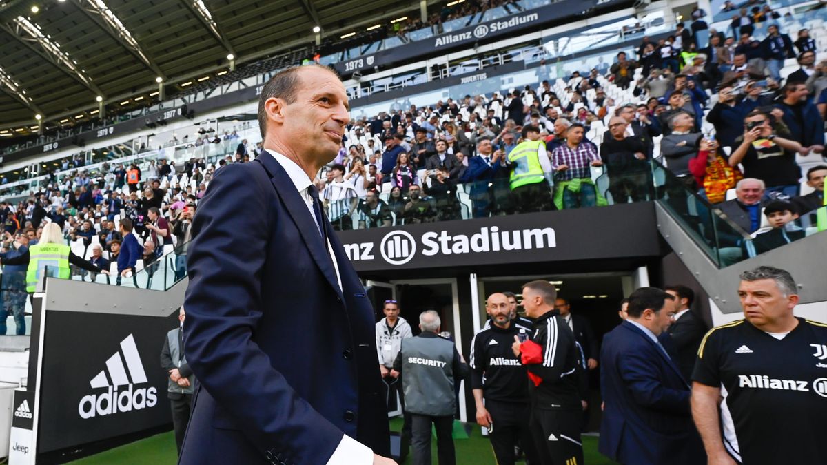 Allegri: "Milik e Vlahovic stanno bene. Giuntoli? Decide la società"