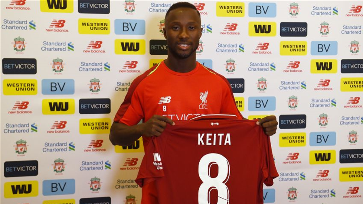 Naby keita 2025 liverpool shirt