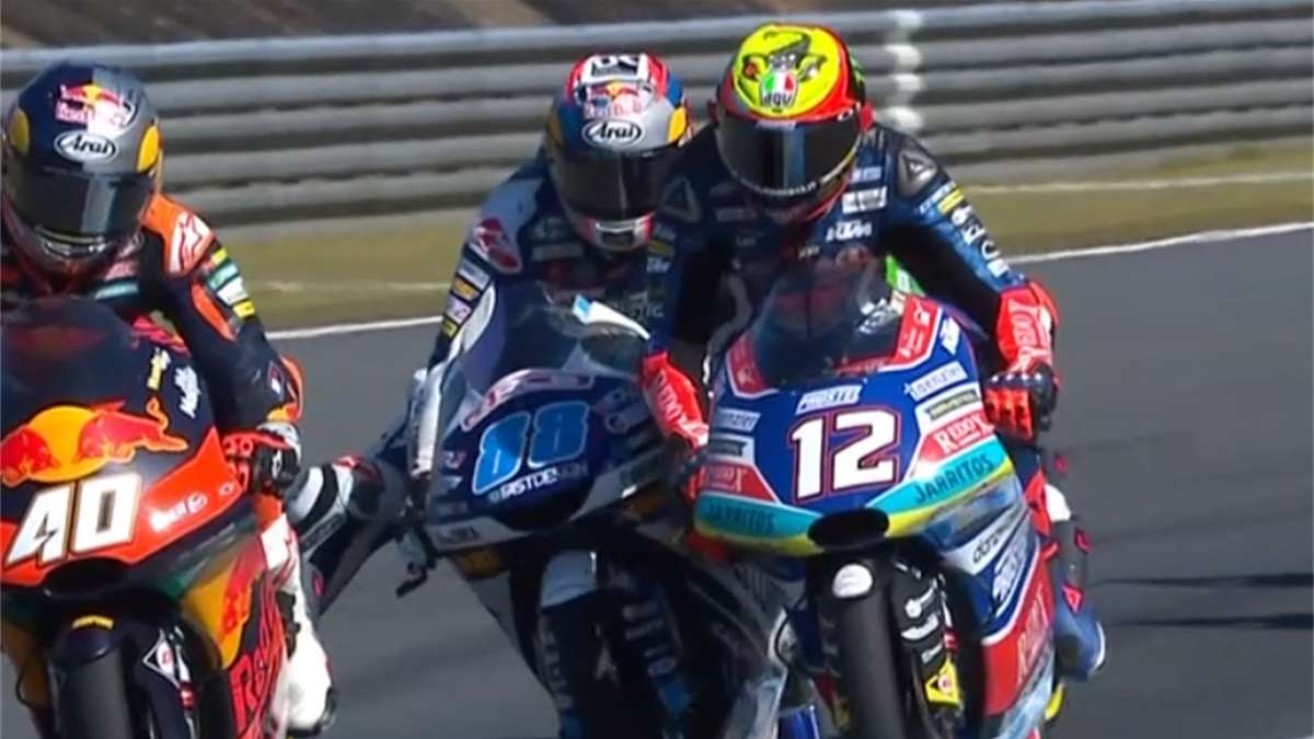 Jorge Martin e Marco Bezzecchi alla volata finale per il titolo - Eurosport