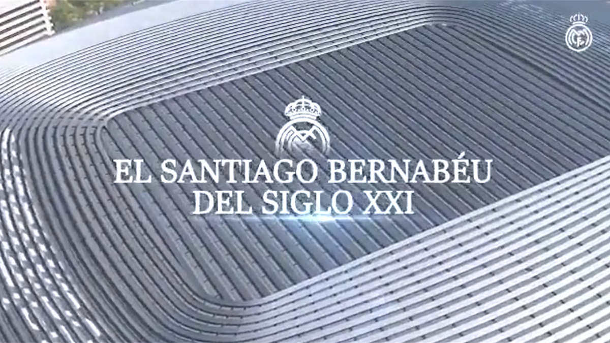 Marca prezintă imagini de pe noul Santiago Bernabeu