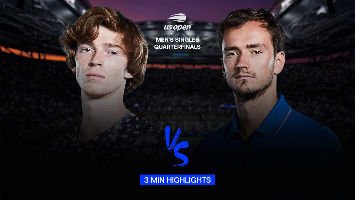 Us Open Daniil Medvedev Gewinnt Kumpel Duell Gegen Andrey Rublev Eurosport