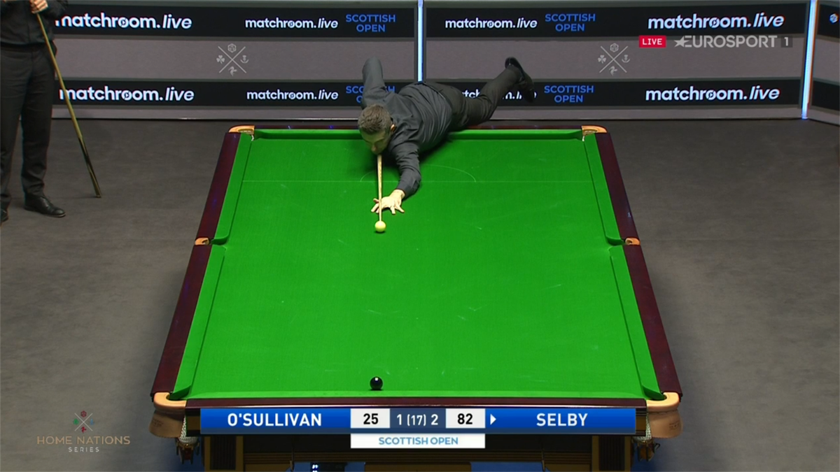 Scottish Open snooker 2020 - Mark Selby leads Ronnie OSullivan in final after afternoon session