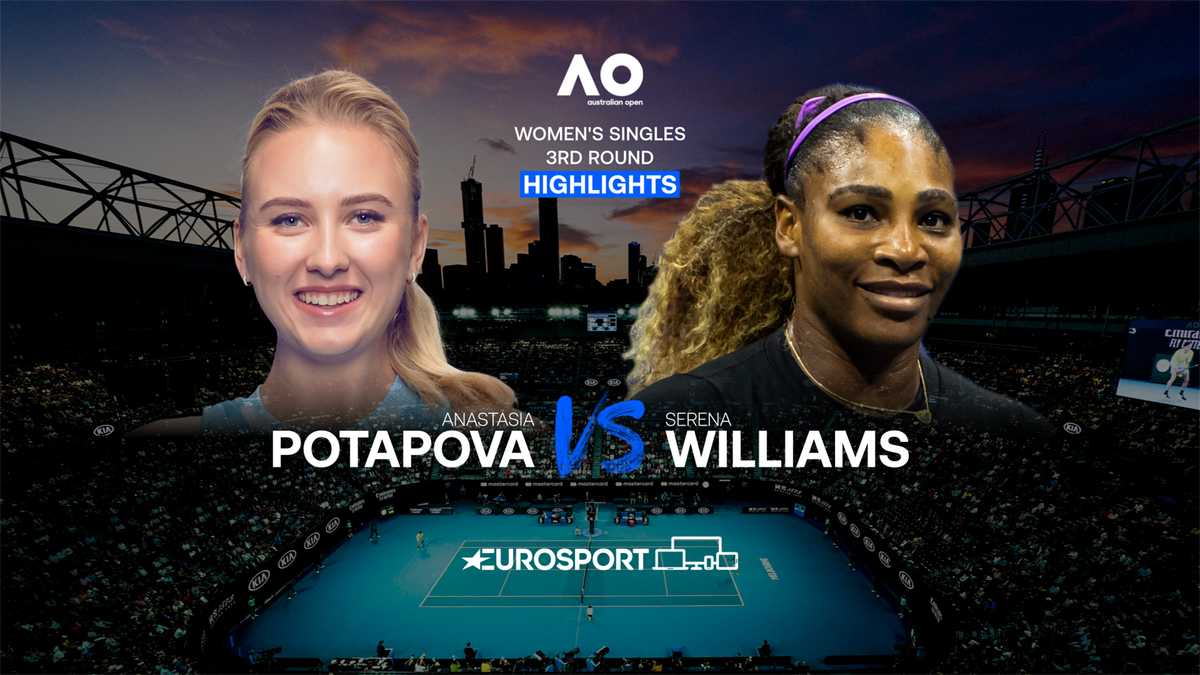Australian Open 2021 - Serena Williams battles through in scrappy win against Anastasia Potapova