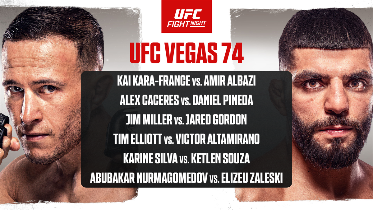 Ufc Vegas 74 | Hoe Laat En Waar Kijk Je Live Naar Ufc Vegas 74: Kara-France  Vs. Albazi - Eurosport