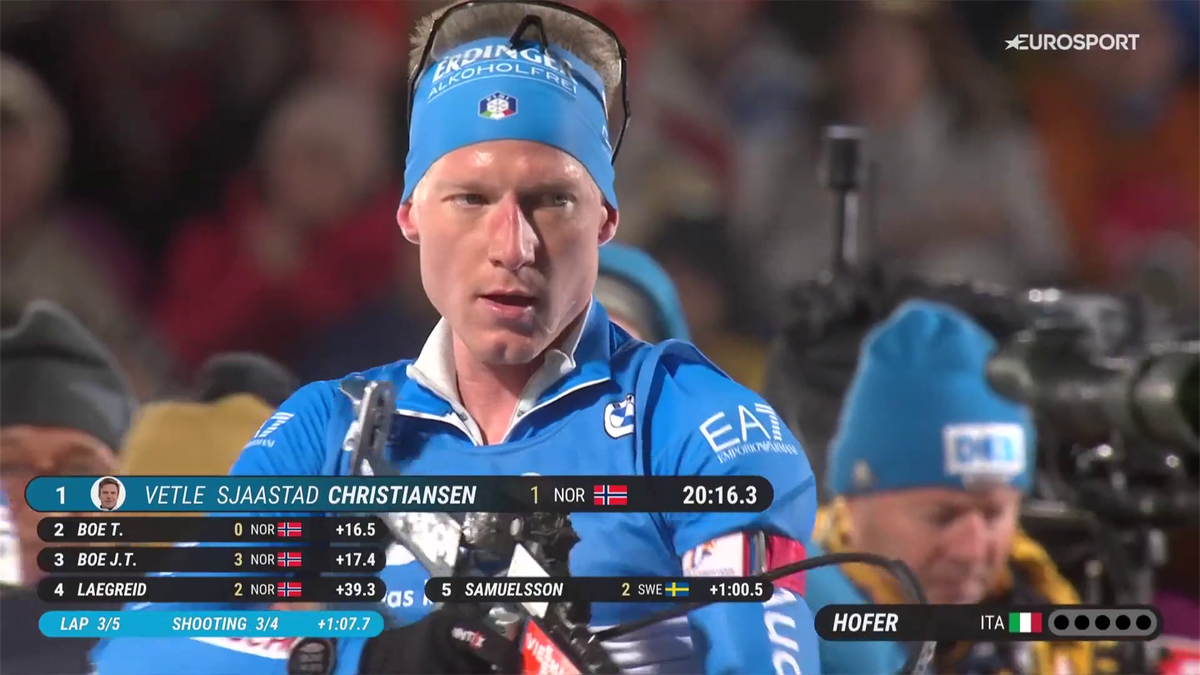 Mondiali Nove Mesto, inseguimento maschile LIVE: Johannes Bø oro, cinquina  Norvegia. Hofer gran 9°