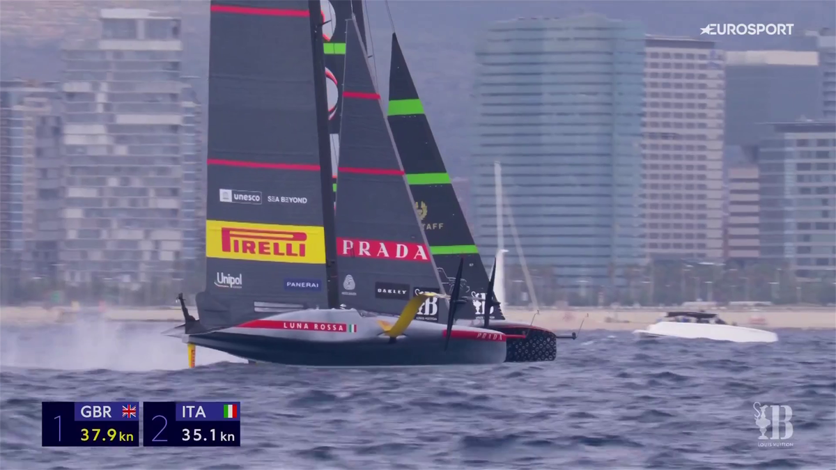 LIVE! Luna Rossa contro INEOS Britannia, finale Louis Vuitton Cup 2024