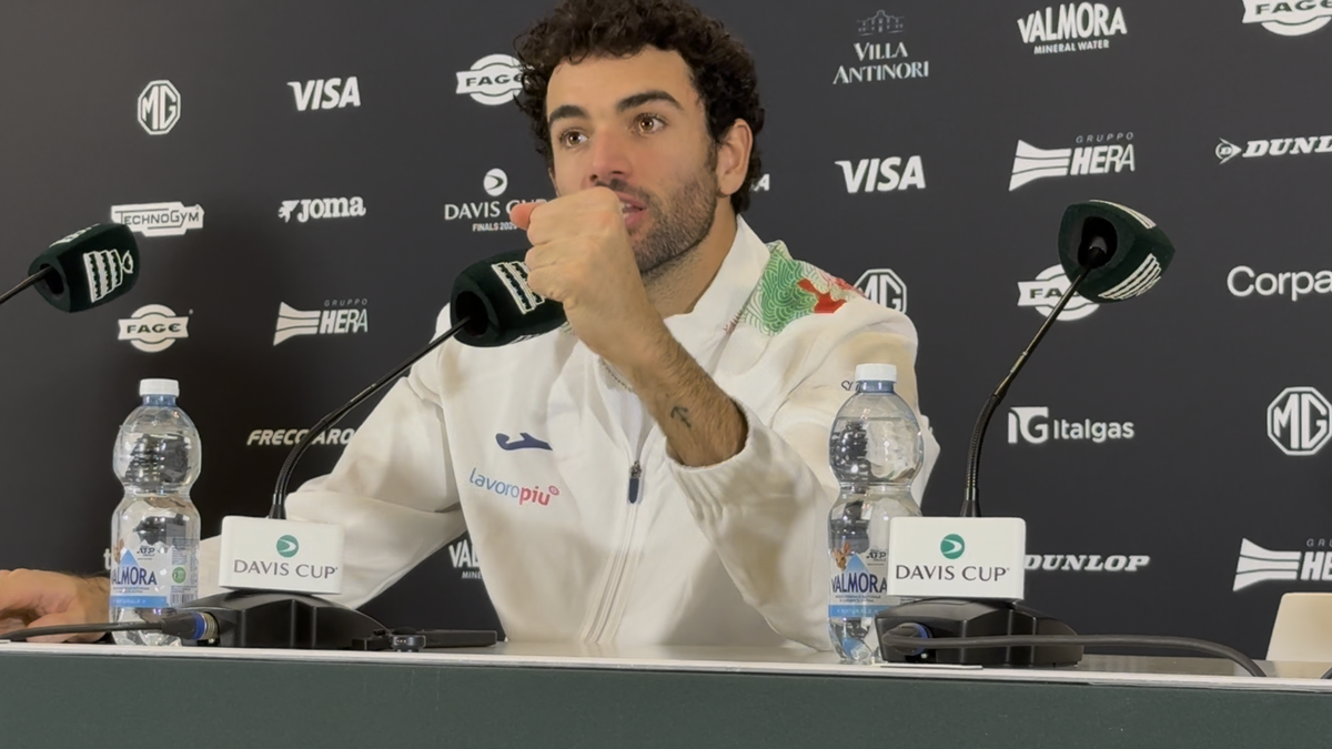 Filippo Volandri dopo il terzo trionfo in Coppa Davis: 