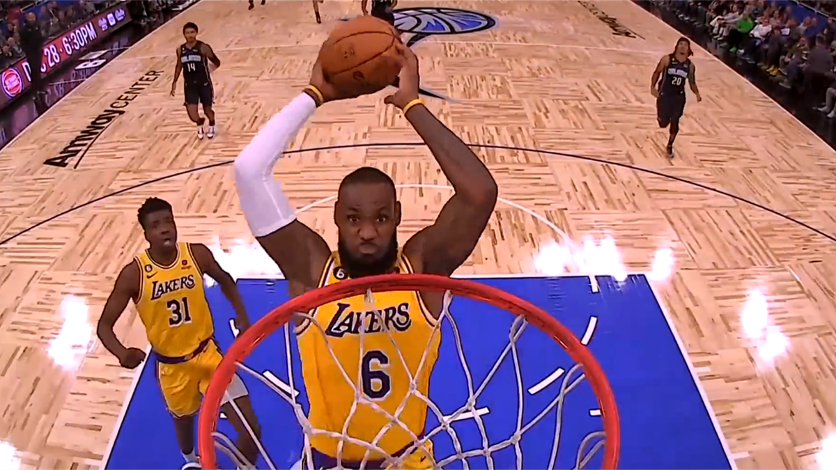 NBA: 5 curiosità della notte che vi siete persi. Il volo di LeBron ...