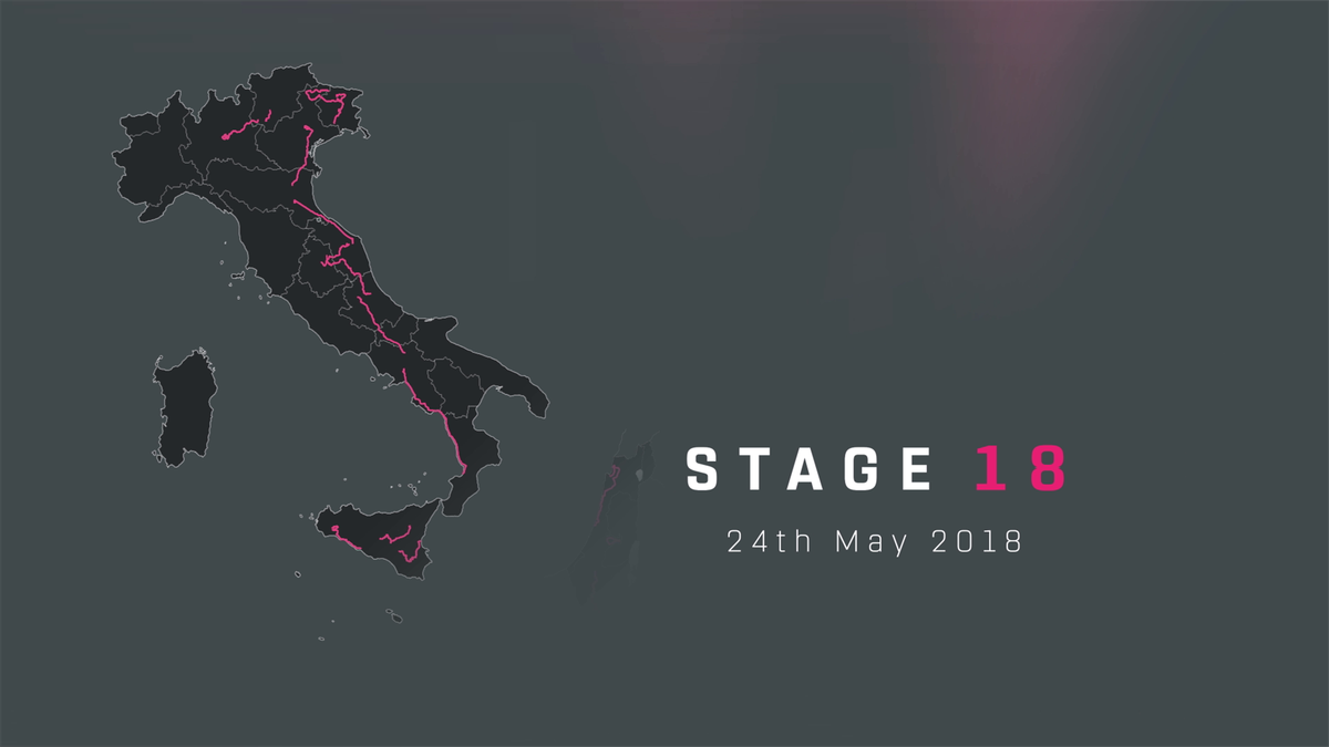 Giro d'Italia: Etappe 18