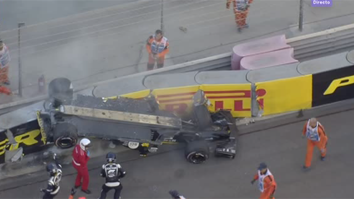 Hulkenberg Formula Uno accidente