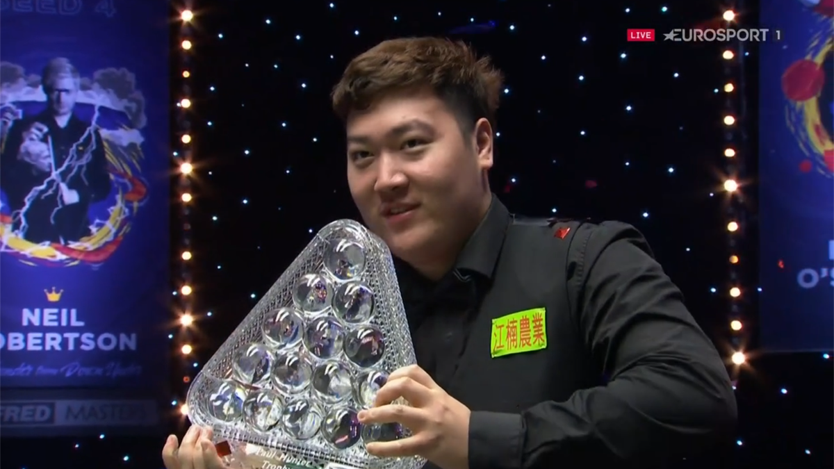 Yan Bingtao wins the 2021 Masters