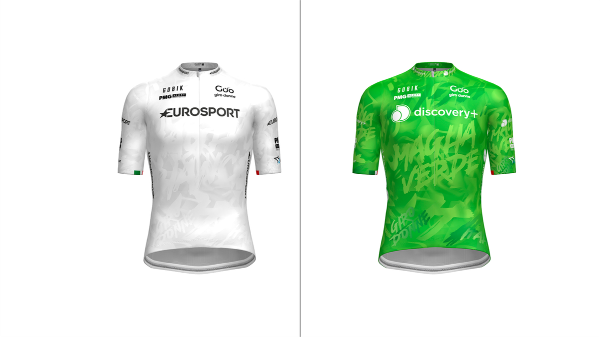 La maglia bianca di miglior giovane e la maglia verde di miglior scalatrice targate Eurosport e Discovery+ per il Giro d'Italia donne 2022