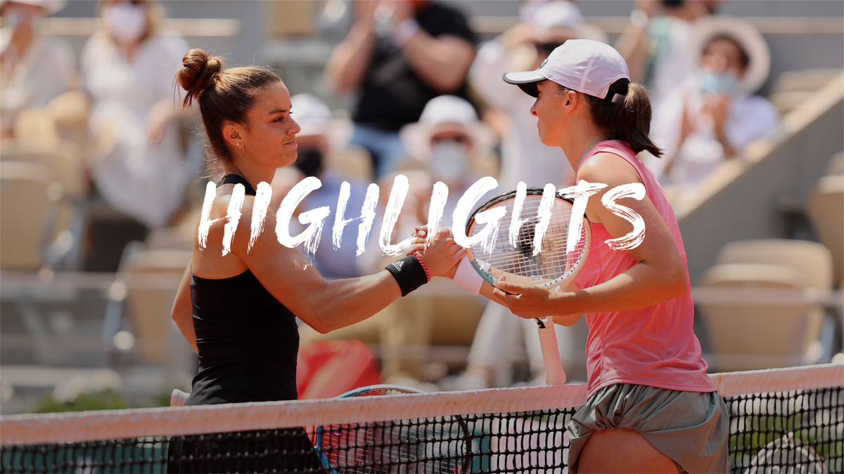 Roland-Garros :  Day 11 - Highlights Sakkari v Swiatek