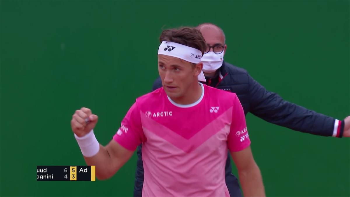MASTERS MONTE-CARLO - Casper Ruud domine le tenant Fabio ...