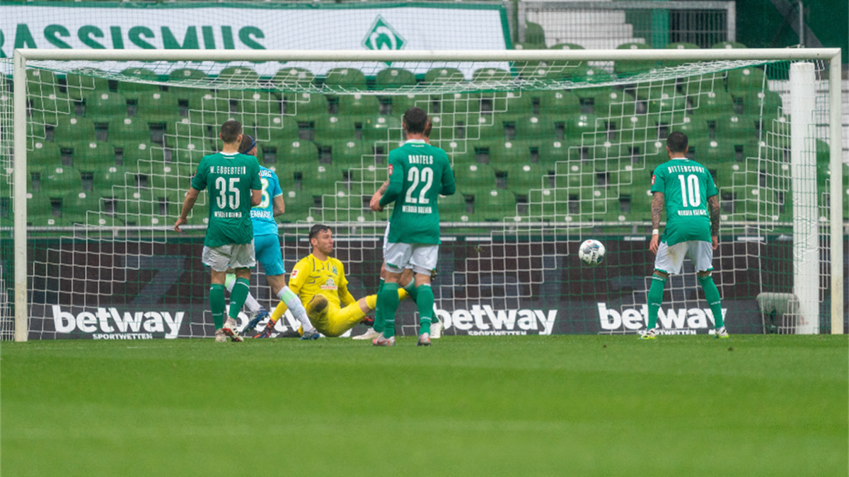 Werder Bremen gegen VfL Wolfsburg