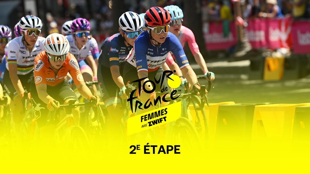 Tour de France Femmes 2022, stage 2 | Eruosport Premium Content, visual by Fabien Esvan