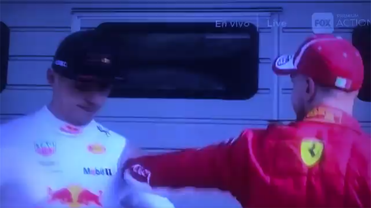 Sebastian Vettel, Max Verstappen, GP Cina 2018