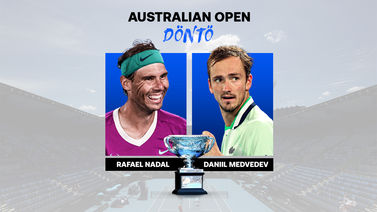 Rafael Nadal-Daniil Medvedev - 2022, Australian Open-döntő