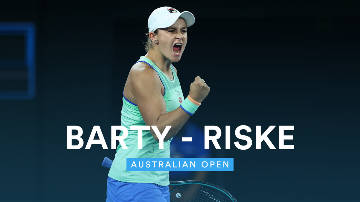 Australian Open : Highlights Barty - Riske