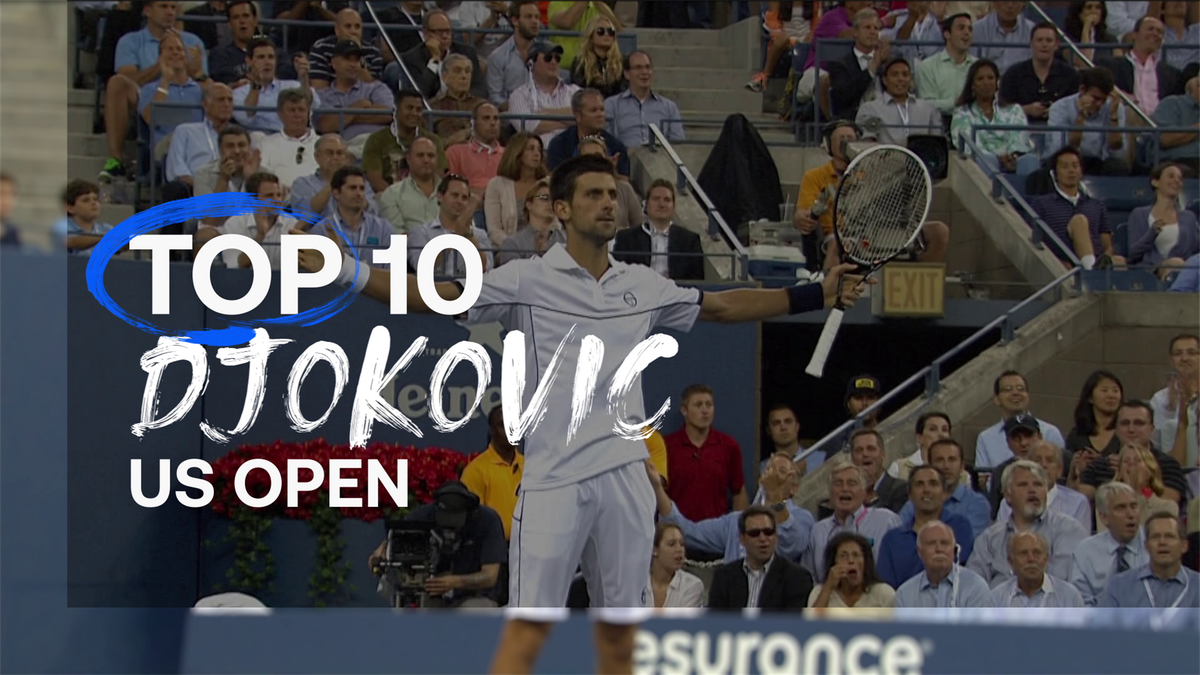 US Open 2021 - Djokovic Top 10 Shots of all times in US OPEN