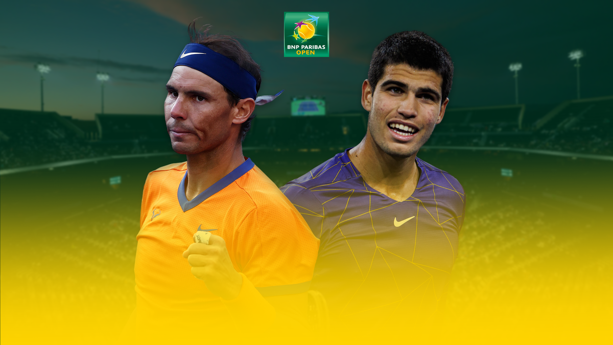 Rafael Nadal - Carlos Alcaraz | Masters 1000 Indian Wells 2022, semi | Eurosport Premium Content, visual by Fabien Esvan