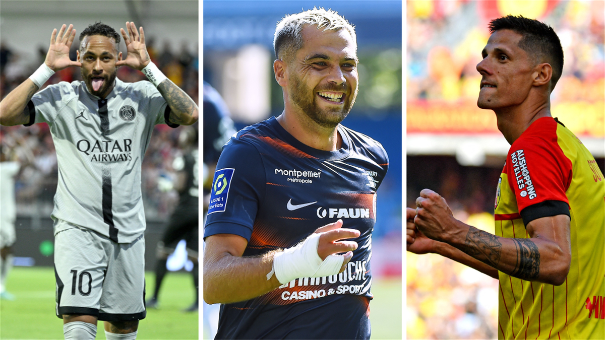 Neymar (PSG), Savanier (Montpellier) et Sotoca (Lens)
