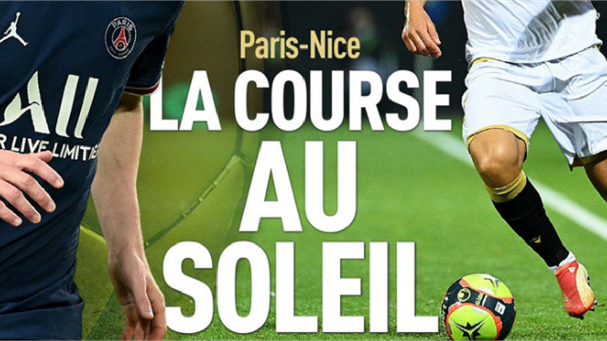 Portada de L' Équipe del PSG-Niza