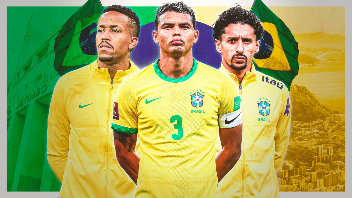 Thiago Silva, Eder Militão et Marquinhos, le trio de centraux du Brésil