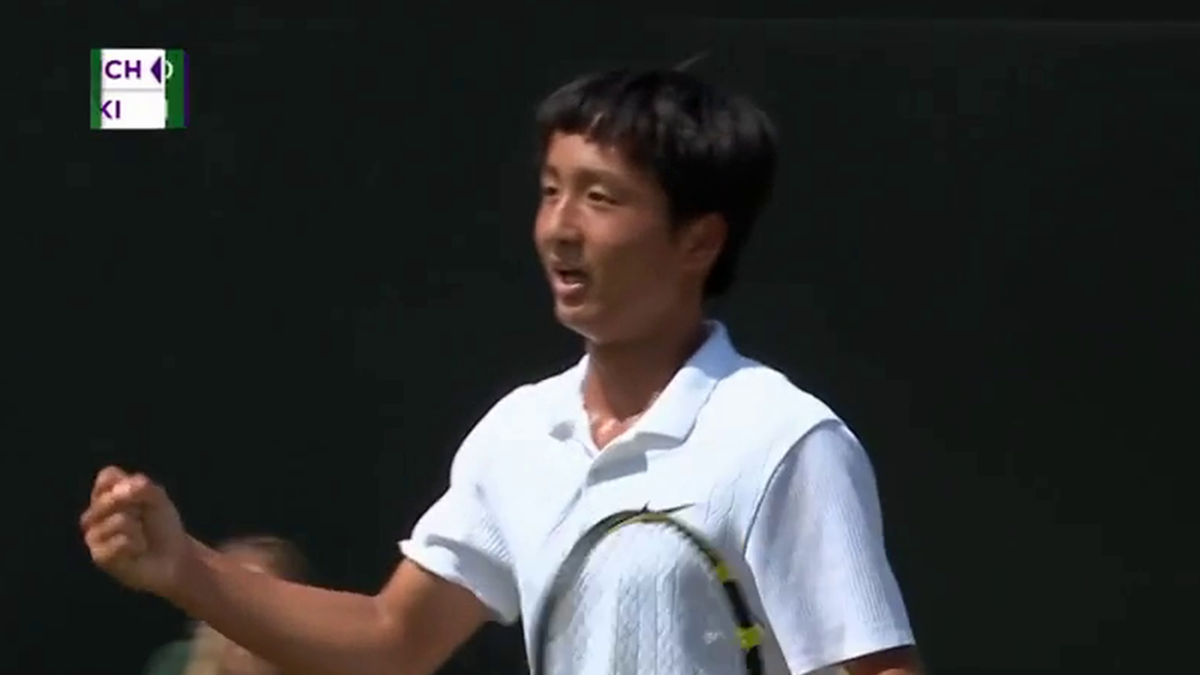 Wimbledon - highlights Anton Matusevich vs Shintaro Mochizuki