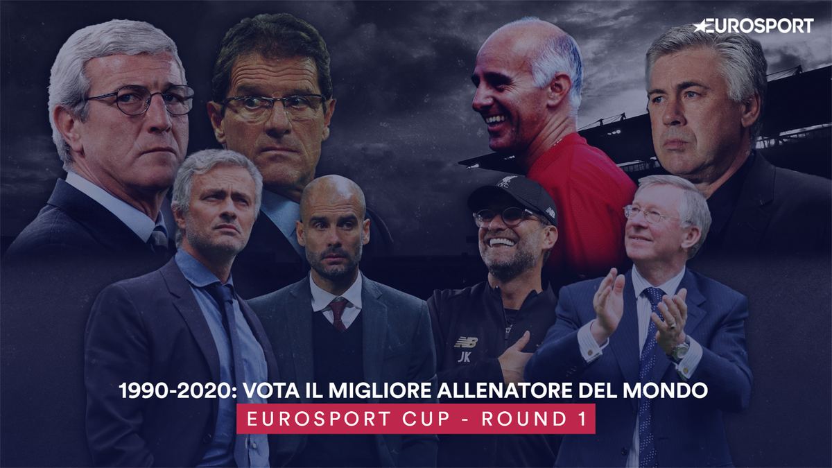 Eurosport Cup: vota il miglior allenatore del mondo dal 1990 al 2020