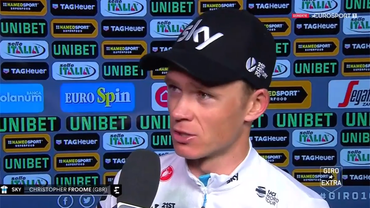 Chris Froome interview