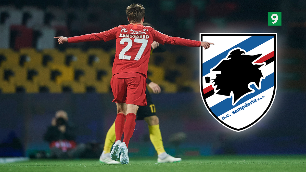 Officielt Mikkel Damsgaard Skifter Til Sampdoria Til Sommer Eurosport