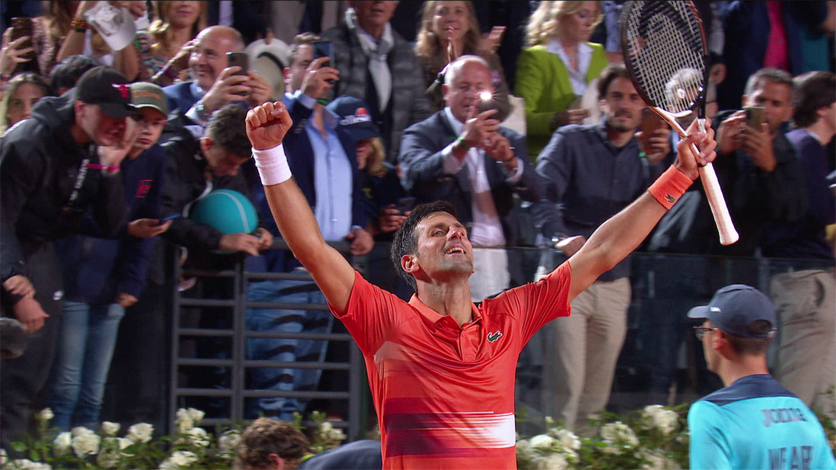 ATP Rome : Match Highlights : Djokovic v Ruud