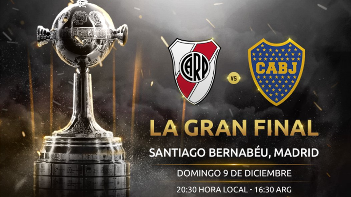 River Plate-Boca Juniors: Hora y dónde ver - Final Copa Libertadores 2018 -