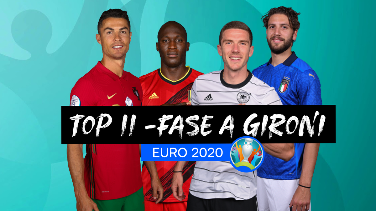 Top 11 Fase a gironi Euro 2020